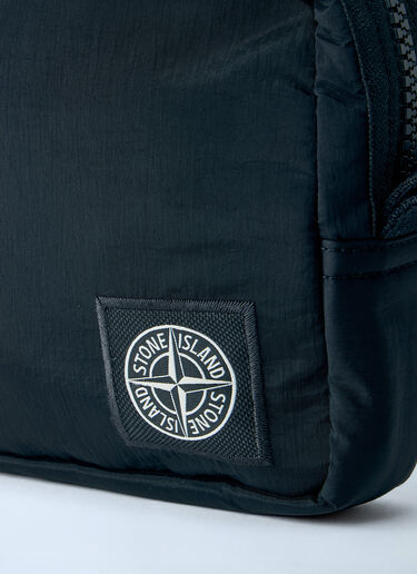 Stone Island Compact Logo Pouch Black sto0165084