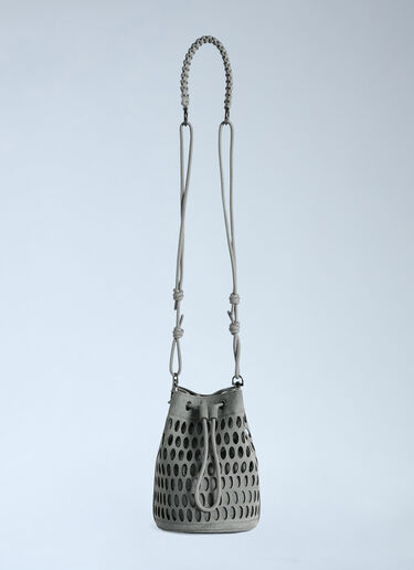 LN-CC® - Puma x _J.L-A.L_: Lattice Bucket Bag - Grey Puma x _J.L-A.L_ Lattice Bucket Bag Grey pum0366001