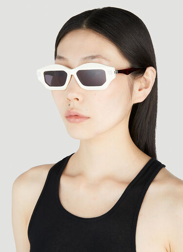 Kuboraum Q6 Sunglasses White kub0354012