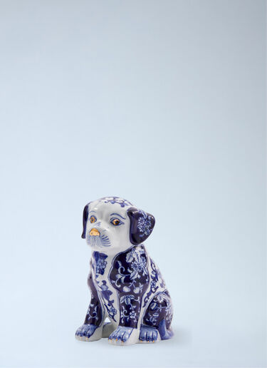 POLSPOTTEN Porcelain Canine Figurine Blue wps0691988