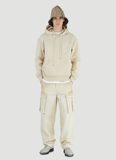 Ader Error Hooded Sweatshirt Beige adr0344011