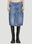 Kiko Kostadinov 데님 스커트 Pink kko0252007