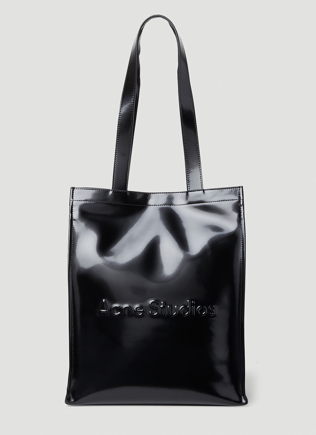 Acne Studios Men s Logo Tote Bag in Black LN CC