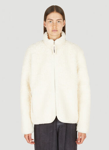 Jil Sander+ Teddy Zip Jacket Cream jsp0249011