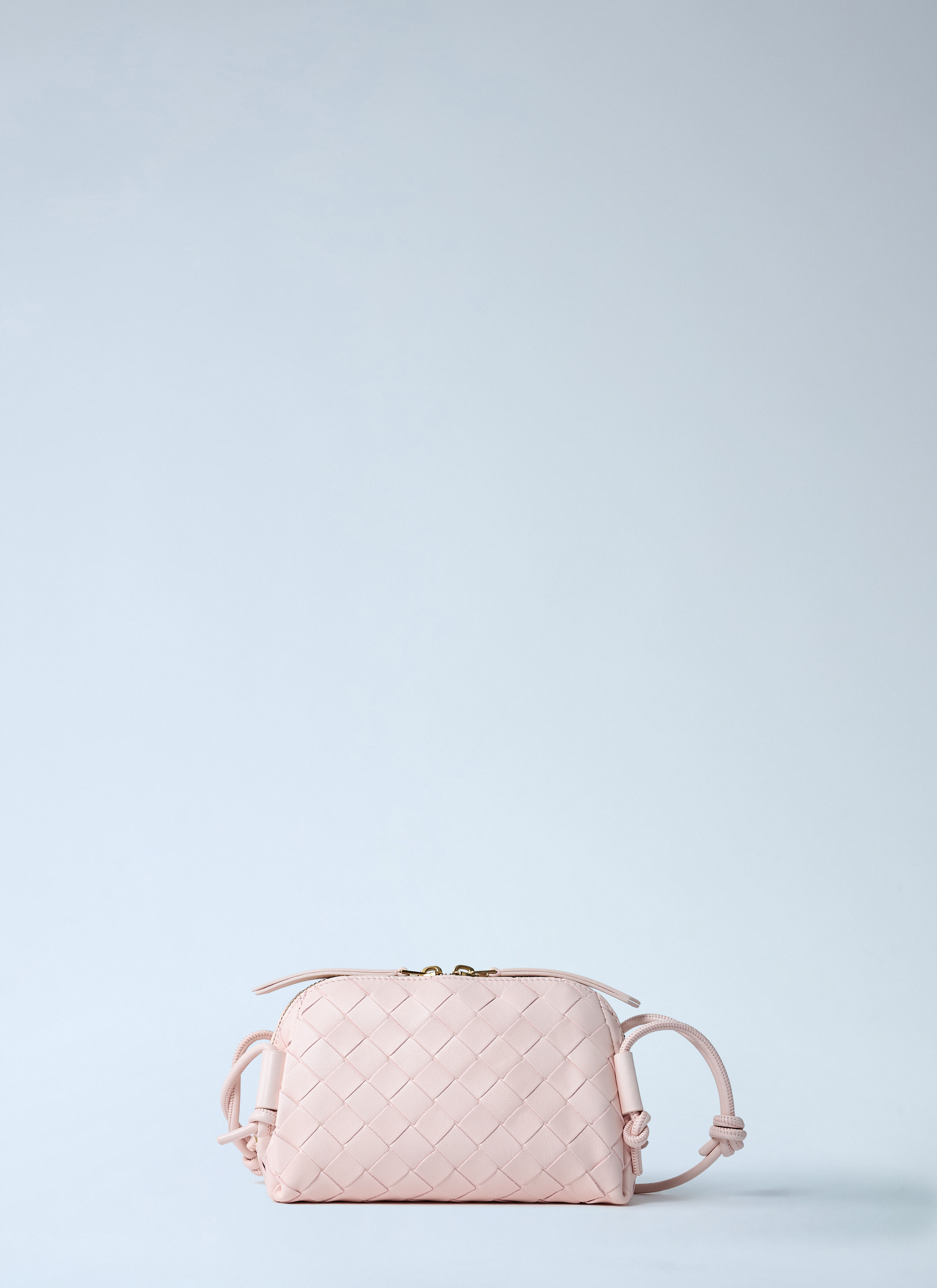 Bottega Veneta Women's' Concert Pouch Crossbody Bag in Pink | LN-CC®