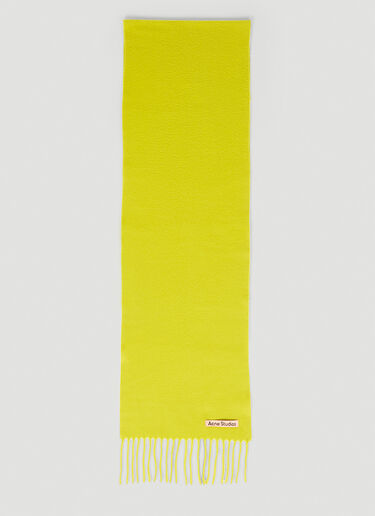 Acne Studios 细长围巾 黄色 acn0253050