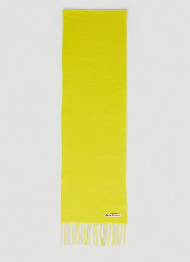 Acne Studios Narrow Scarf Yellow acn0253050