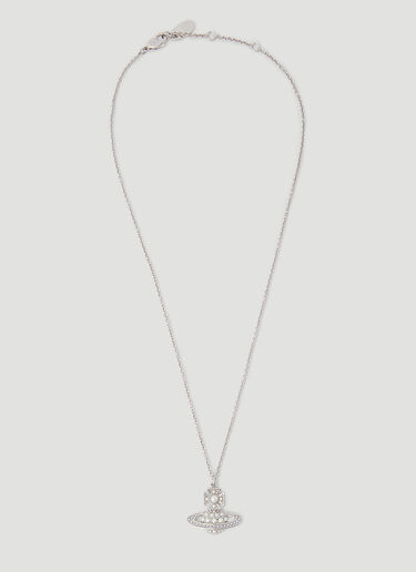 Vivienne Westwood Luzia 浅浮雕项链 银色 vvw0254051