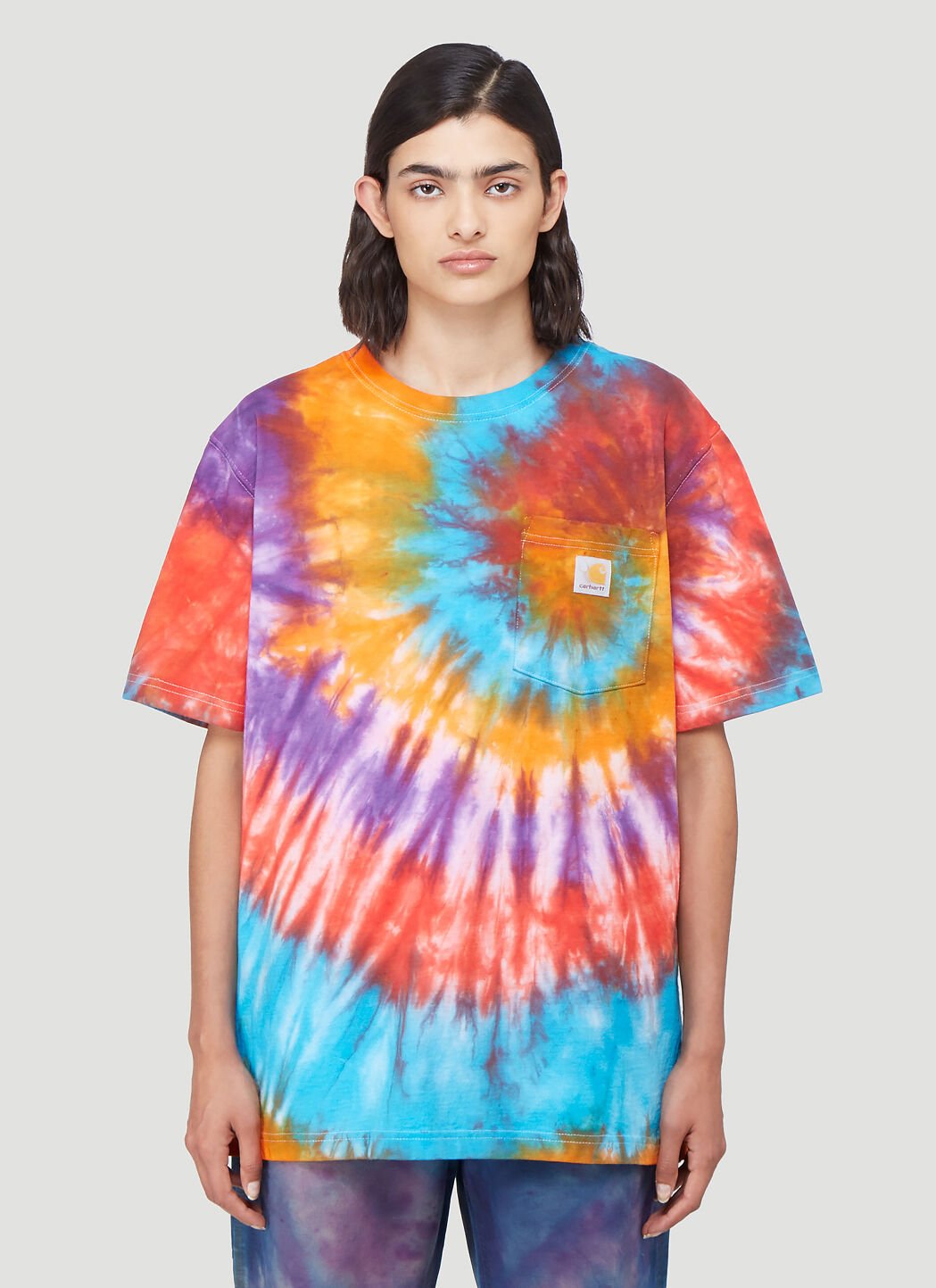 Stain Shade X Carhartt Tie Dyed T Shirt LN CC