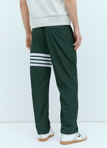 Thom Browne Four-Bar Track Pants Green thb0154002