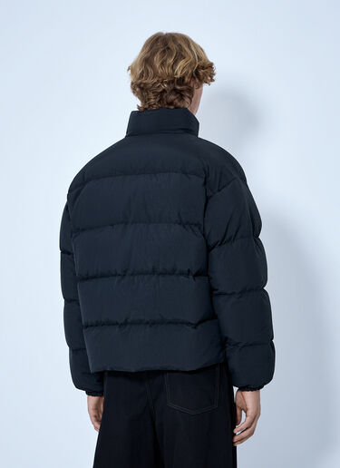 LN-CC® - Jil Sander: High-Neck Puffer Jacket - Black Jil Sander High-Neck Puffer Jacket Black jil0165003
