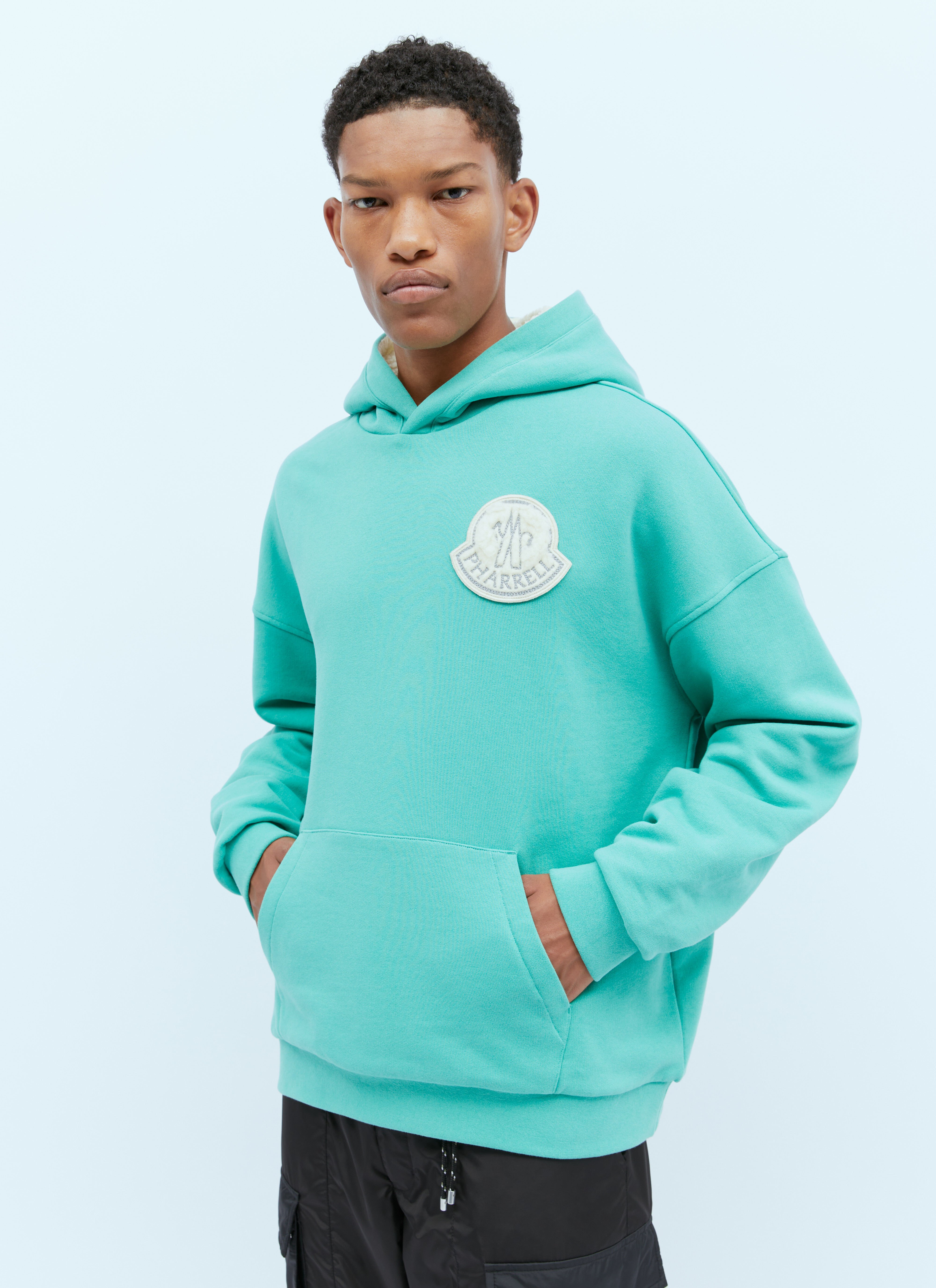 Moncler green hoodie discount