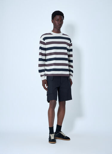 Margaret Howell Utility Cargo Shorts Black mhl0164007