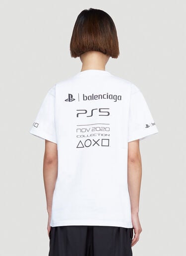 Balenciaga Unisex PS5 T-Shirt in White | LN-CC®