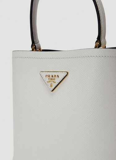Prada Mini Classic Shoulder Bag White pra0239004
