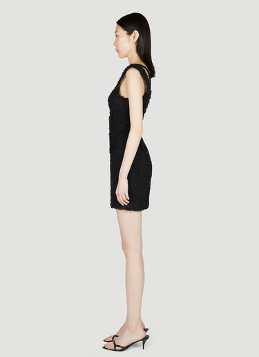 Tweed Dress Balmain Tweed Dress Black bln0252025