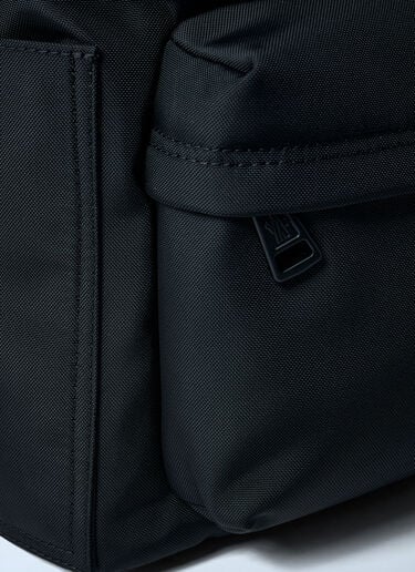 Moncler New Pierrick Metal Logo Backpack Black mon0163050