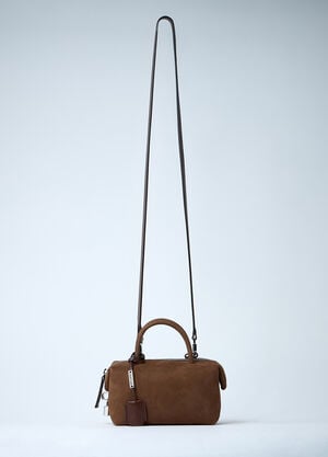 Max Mara 小号 Holdall 单肩包  深棕色 max0261040