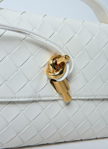 Bottega Veneta 롱 안디아모 클러치 화이트 bov0259076