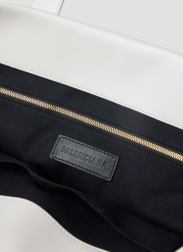 Balenciaga 점보 스몰 토트 백 화이트 bal0252101