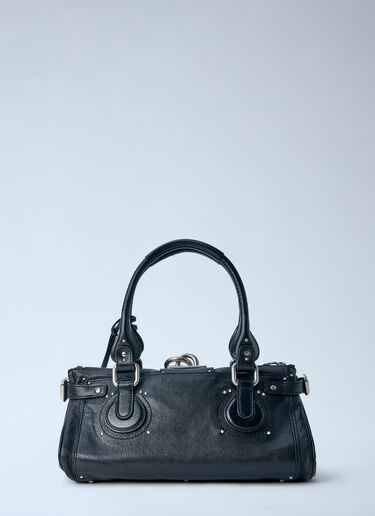 LN-CC® - Chloé: Paddington Full-Grain Leather Shoulder Bag - Black Chloé Paddington Full-Grain Leather Shoulder Bag Black chl0265047