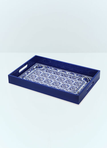 Dolce & Gabbana Casa Blu Mediterraneo Tray Blue wps0691213