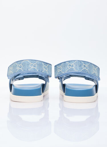 Gucci GG Denim Sandals Blue guc0255081