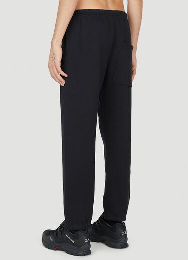 Pleasures Burnout Track Pants Black pls0151005