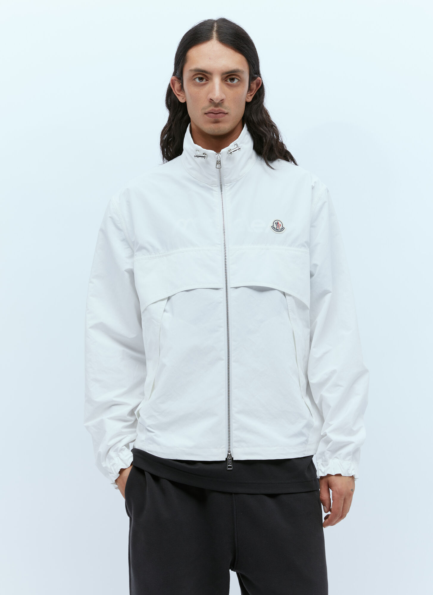 Shop Moncler Gales Jacket In White