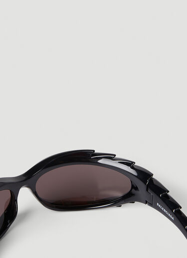 Balenciaga Spike Rec Sunglasses Black bal0351007