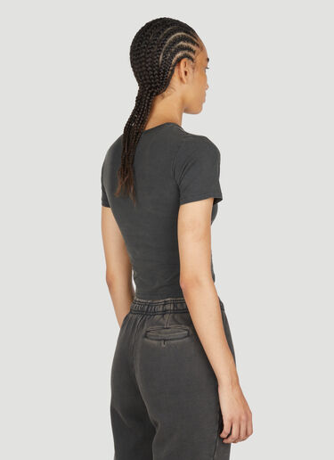 Micro Cropped T-Shirt Entire Studios Micro Cropped T-Shirt Black ent0253019