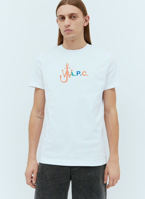 A.P.C. x JWA Anchor T-Shirt Blue apc0154016