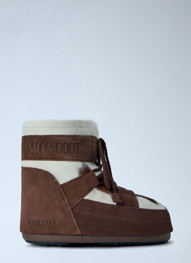 LN-CC® - Moon Boot: Icon Low Archive 1985 Boots - Brown Moon Boot Icon Low Archive 1985 Boots Brown mnb0366019