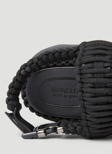 Moncler Belay Woven Sandals Black mon0252049