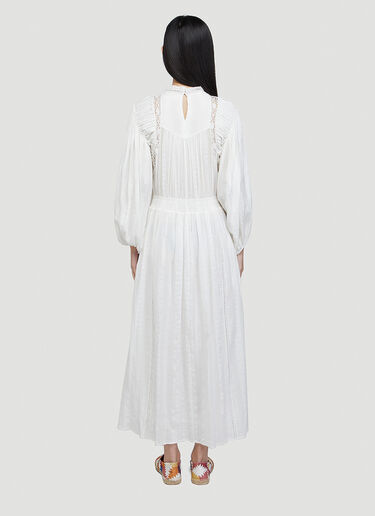 Jaena Broderie Anglaise Dress Isabel Marant Étoile Jaena Broderie Anglaise Dress White ibe0247005