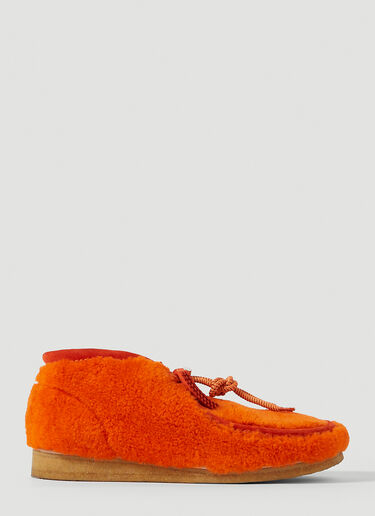2 Moncler 1952 x Clarks Originals Wallabee Boots Orange mge0150021