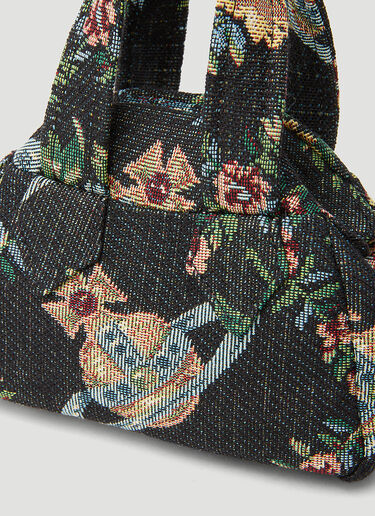 Vivienne Westwood 아카이브 야스민 핸드백 블랙 vvw0253034