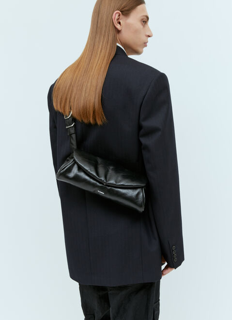 Thom Browne Large Cannolo Padded Crossbody Bag Black thb0153022