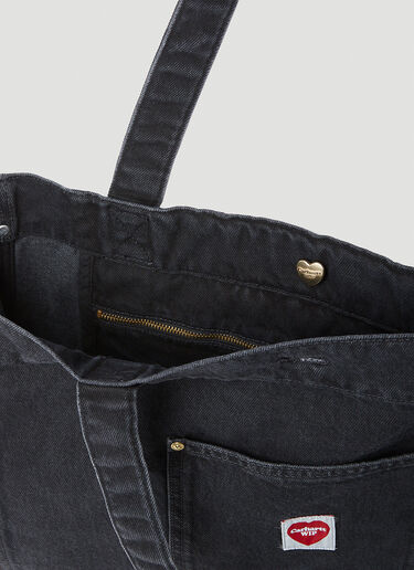 Carhartt WIP 나시 로고 패치 토트백 블랙 wip0153001
