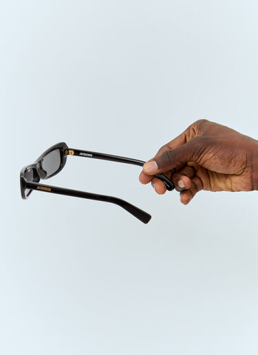 Jacquemus Les Lunettes Capri Sunglasses Black jas0158003