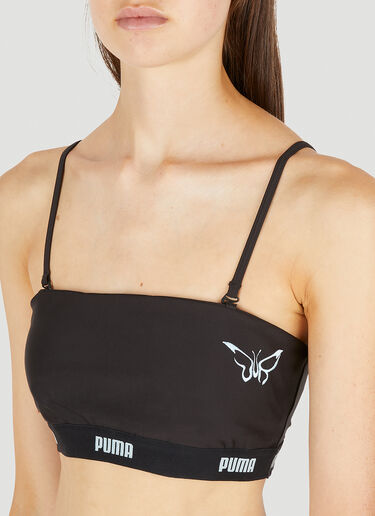 Puma x Dua Lipa Logo Tape Crop Top Black pdl0250010