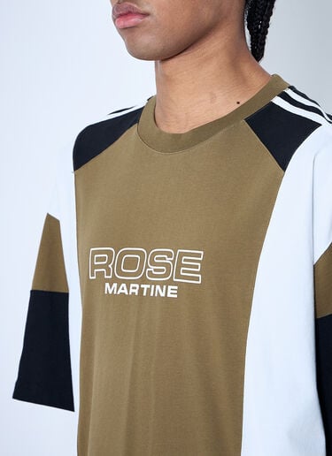 Martine Rose 宽大拼接 T 恤  绿色 mtr0159011