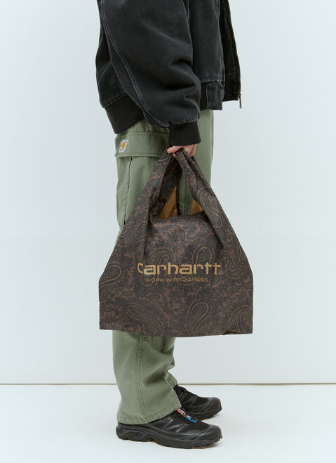 Carhartt WIP Paisley Packable Tote Bag Green wip0154016