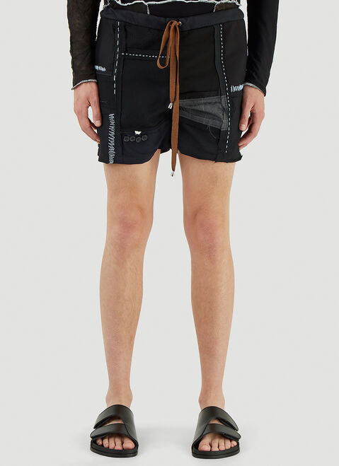 Champion Multi Panel Shorts Black cha0152014