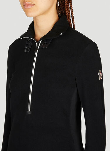 クォータージップアップ スウェットシャツ Moncler Grenoble クォータージップアップ スウェットシャツ ブラック mog0253017