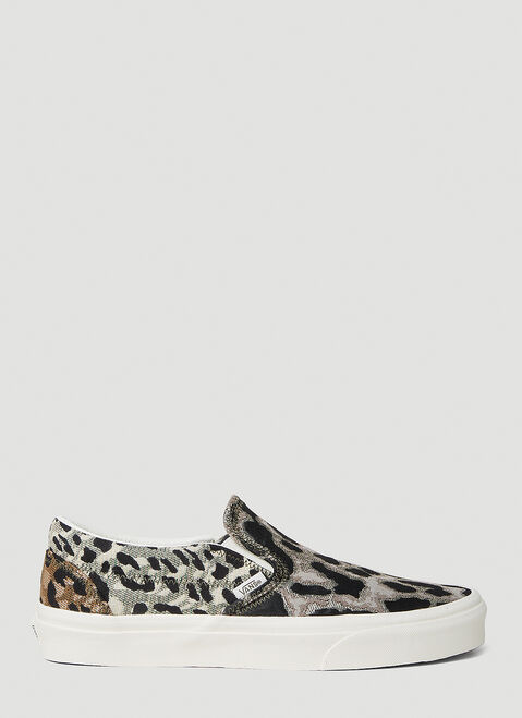 Vans 애니멀 클래식 슬립온 스니커즈 블랙 van0342001