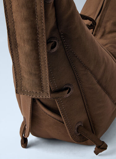 Lemaire Small Soft Game Crossbody Bag Brown lem0164022