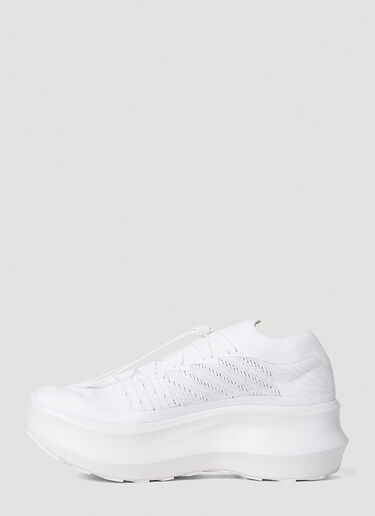 Comme des Garçons x Salomon Pulsar Platform Sneakers White cds0351002
