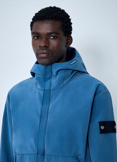 Denim Compass Patch Jacket Stone Island Denim Compass Patch Jacket Denim sto0162090