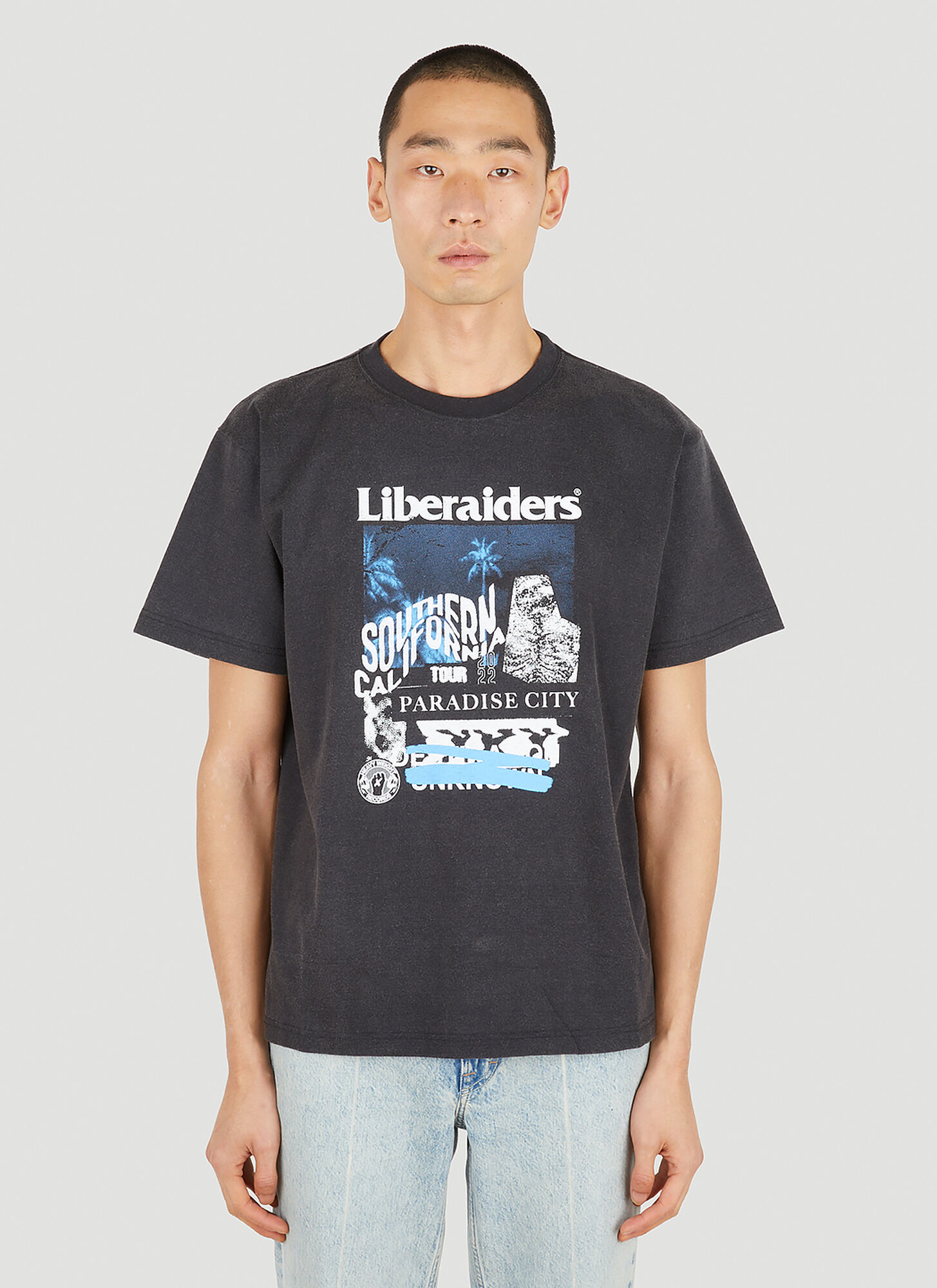 Liberaiders So-cal T-shirt Male Black